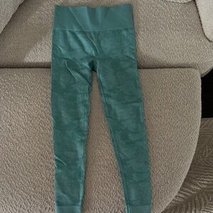 Gymshark Aqua Camouflage Leggings
